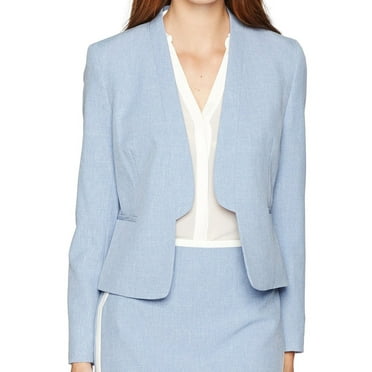 NINE WEST Womens Flange Kiss Front Jacket NINE WEST Womens Flange Kiss Front Jacket